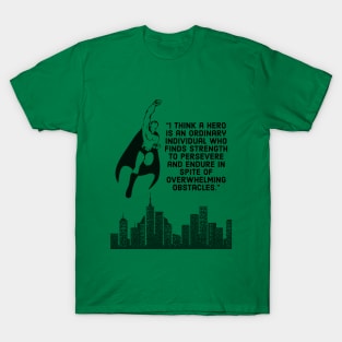 The meaning of a superhero T-Shirt